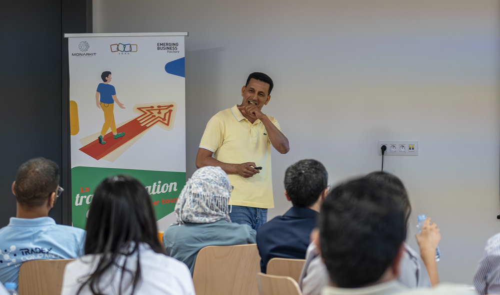 Notre directeur commercial en pleine action